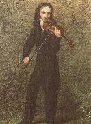 georges bizet the legendary violinist niccolo paganini in spired composers and performers oil painting picture wholesale